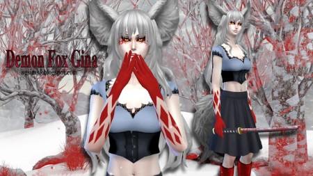 Demon Fox Gina at NG Sims3