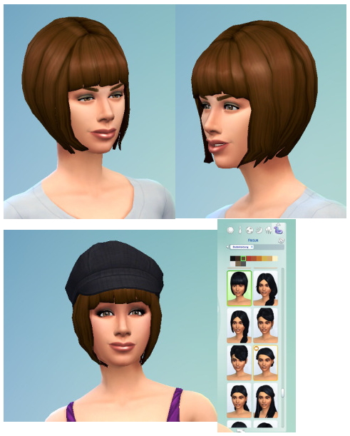 Sims 4 Versions of Bob hair at Birksches Sims Blog