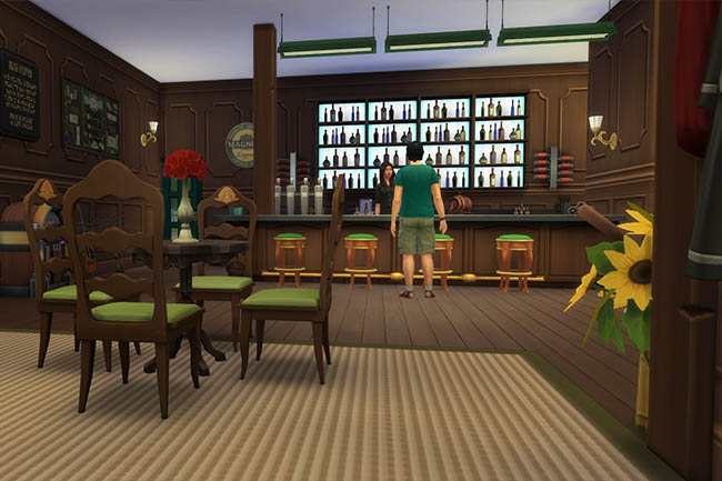 Sims 4 Irish Pub by Thalia at Blacky’s Sims Zoo