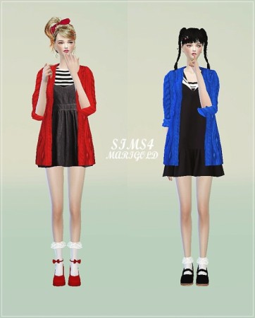 ACC cardigan at Marigold » Sims 4 Updates