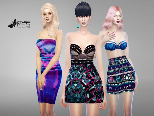 Sims 4 MFS Iridescent Set by MissFortune at TSR