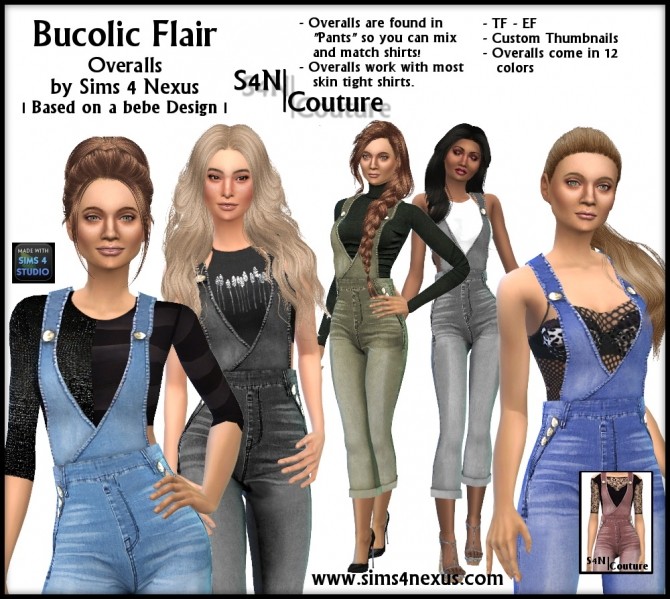Sims 4 Bucolic Flair set by Samantha Gump at Sims 4 Nexus