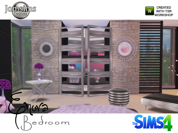 Sims 4 Enora Bedroom at Jomsims Creations