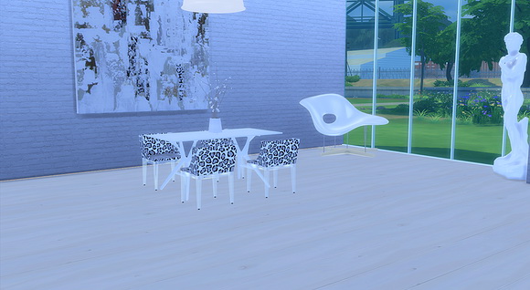 Sims 4 Mademoiselle Chair + Spoon Table at Meinkatz Creations
