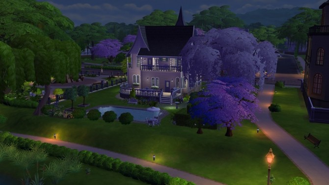 Sims 4 Magnolia Victorian Cottage by BaronessTrash at Mod The Sims