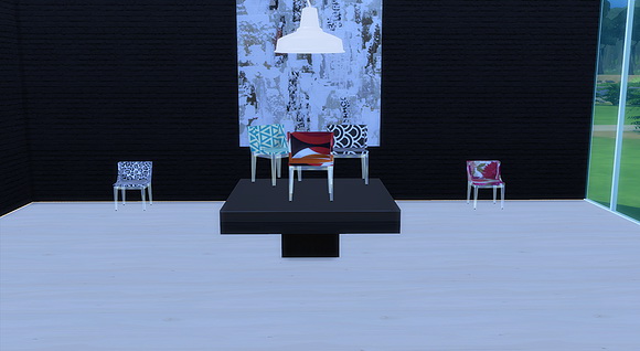 Sims 4 Mademoiselle Chair + Spoon Table at Meinkatz Creations