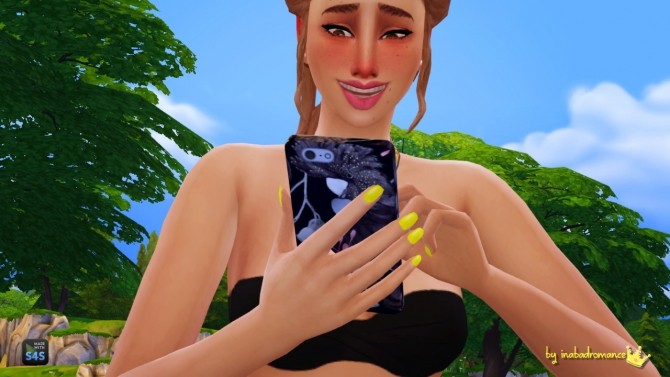 Sims 4 Default Replacement Phones + Accessory phones at In a bad Romance