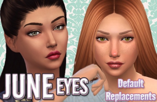 Sims 4 June Default Replacement Eyes by kellyhb5 at Mod The Sims
