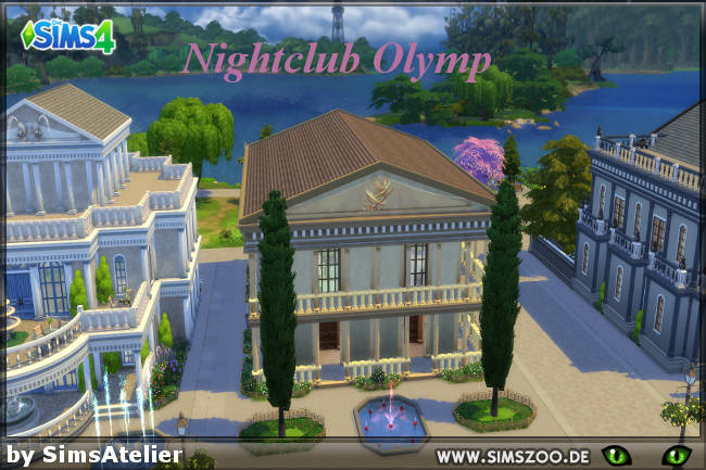 Sims 4 Nightclub Olymp by SimsAtelier at Blacky’s Sims Zoo