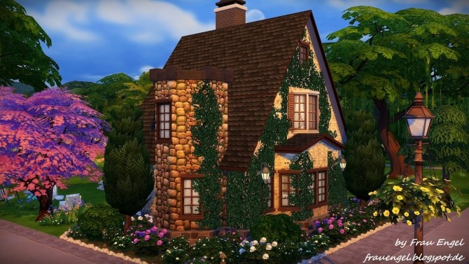 Sims 4 Lavender house at Frau Engel