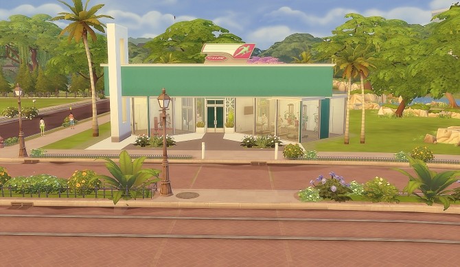 Sims 4 Newcrest Fitness at Via Sims