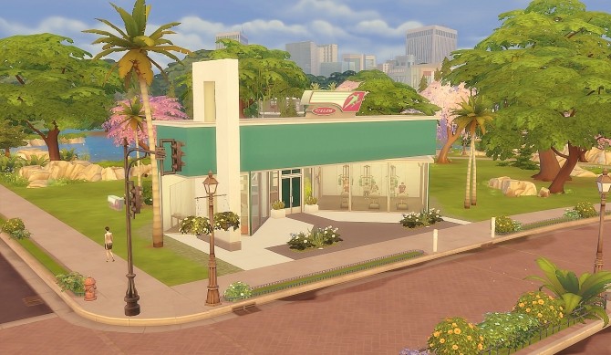 Sims 4 Newcrest Fitness at Via Sims