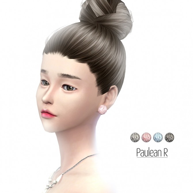 Sims 4 Diamond Earrings at Paulean R