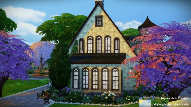 Lavender house at Frau Engel » Sims 4 Updates