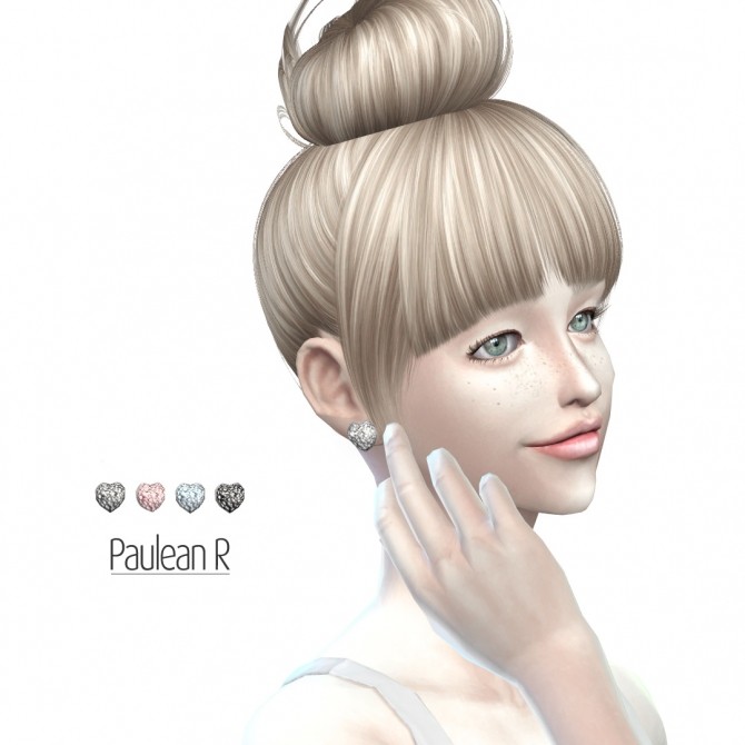 Sims 4 Diamond Earrings at Paulean R