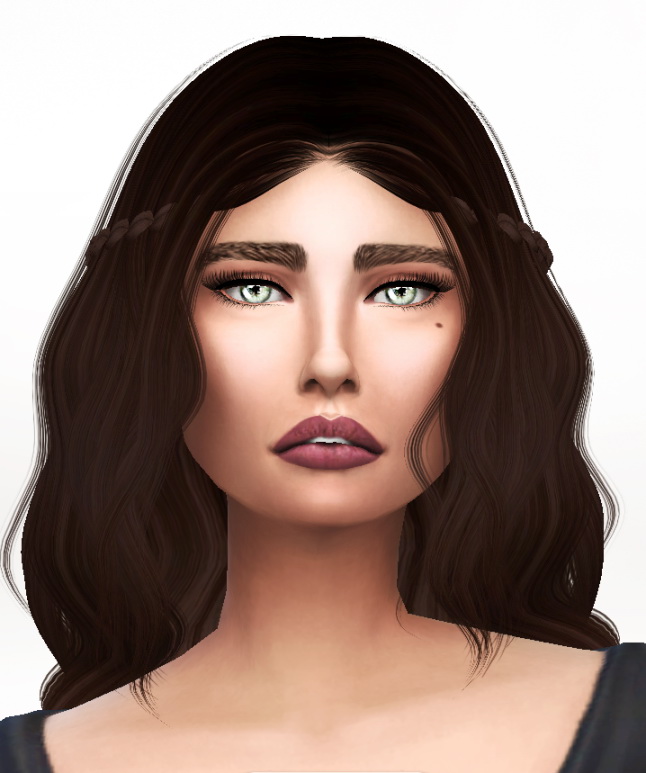 Sims 4 Updates: S4 Models - Brows / Facial Hair : Natural eyebrows Custom C...