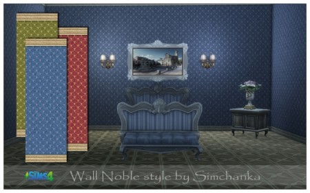 Wall Noble style by Simchanka at ihelensims