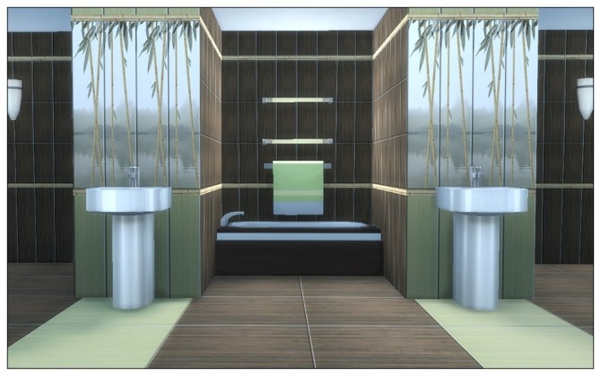 Sims 4 Set Bamboo Oasis by Simchanka at ihelensims