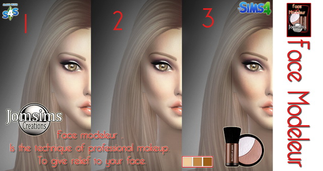 Sims 4 Face modeler at Jomsims Creations