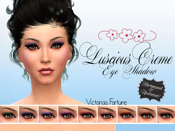 Sims 4 VF Luscious Creme eyeshadow by fortunecookie1 at TSR