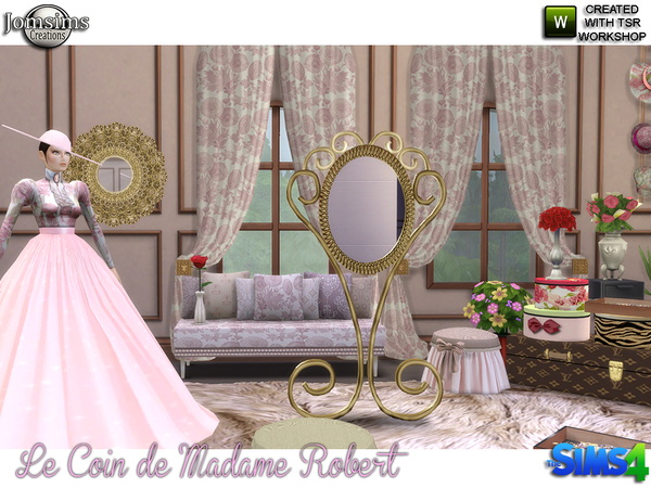 Sims 4 Le coin de madame Robert by jomsims at TSR