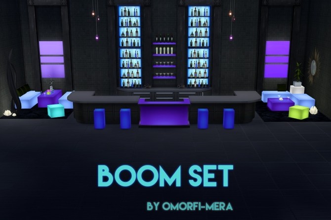 Sims 4 Boom Set at Omorfi Mera