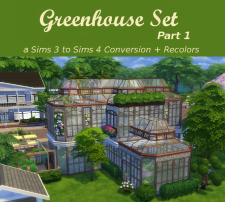 Greenhouse Set Part 1 at Leander Belgraves