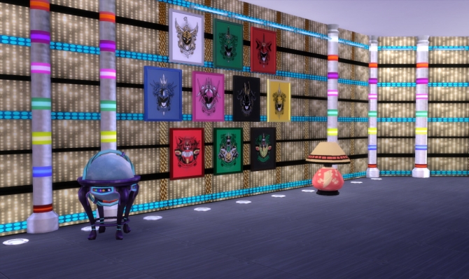 Power Rangers objects at Skorpiusss4 » Sims 4 Updates