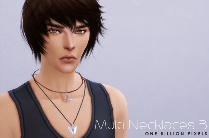 Sims 4 Multi Necklaces 3 at One Billion Pixels
