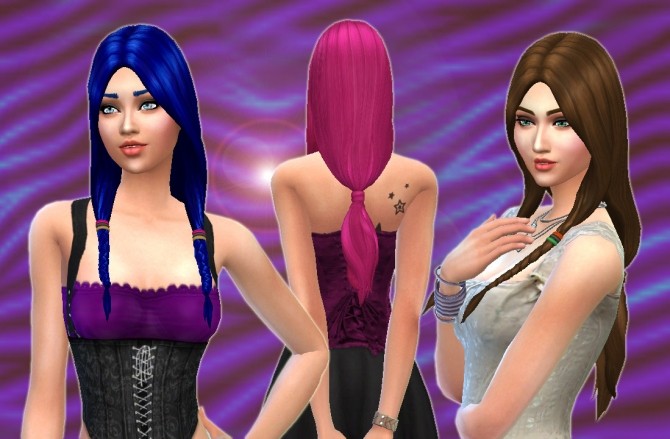 Sims 4 Sunset Hair at My Stuff