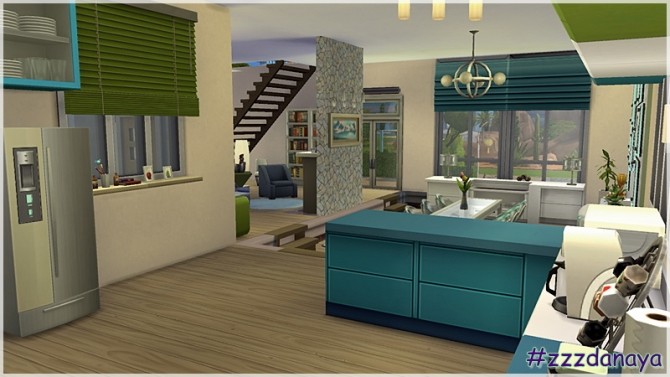 Sims 4 Sea is Calling Cottage by Zzz Danaya at ihelensims