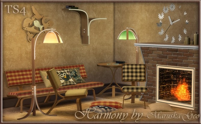 Sims 4 Harmony set at Maruska Geo