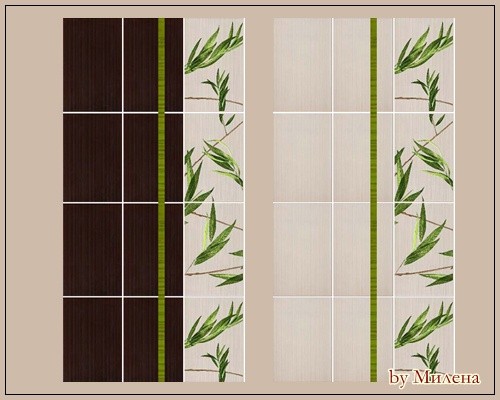 Sims 4 BRANCH ceramic tiles at Sims by Mulena