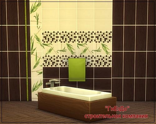 Sims 4 BRANCH ceramic tiles at Sims by Mulena