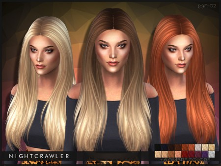 Hair 02 by Nightcrawler at TSR » Sims 4 Updates