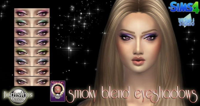 Sims 4 Smoky Blend Eyeshadows at Jomsims Creations