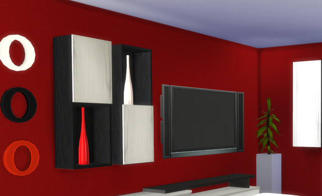 Sims 4 Eva livingroom at pqSims4