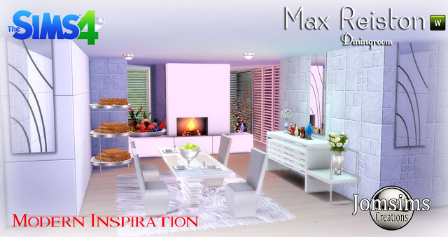 Sims 4 Max Reiston Inspiration diningroom at  Jomsims Creations