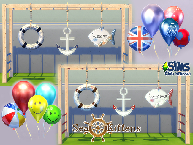 Sims 4 Sea Kittens   Children’s holiday set at Maruska Geo