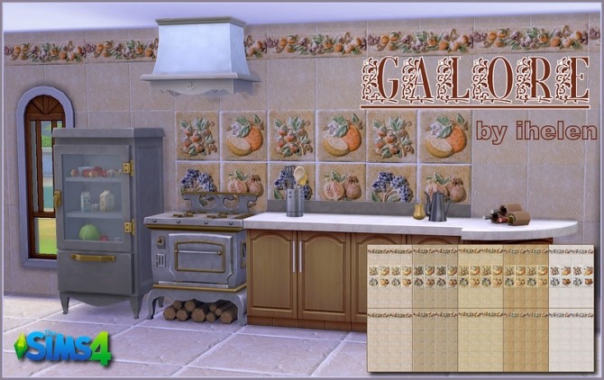 Sims 4 Tile Galore by ihelen at ihelensims