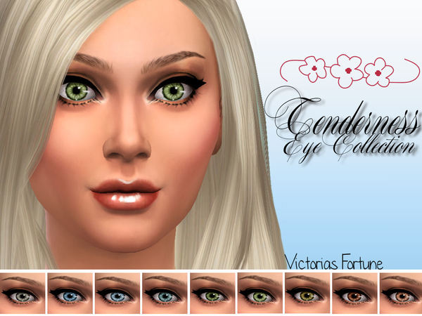 Sims 4 Tenderness Eye Collection by fortunecookie1 at TSR