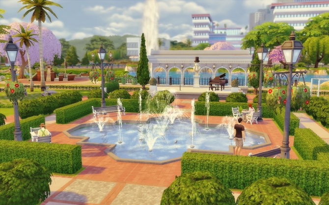 Newcrest Park at Via Sims » Sims 4 Updates