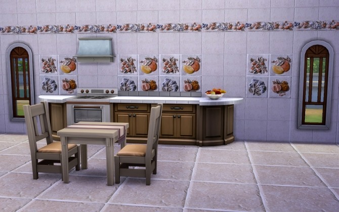 Sims 4 Tile Galore by ihelen at ihelensims