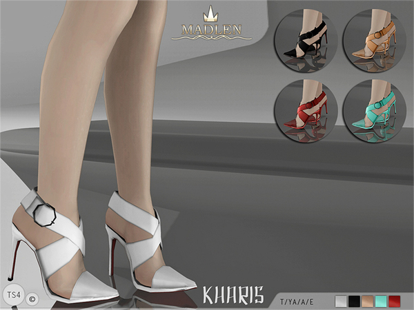 Sims 4 Madlen Kharis Shoes by MJ95 at TSR