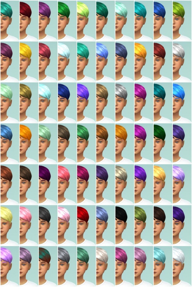 Sims 4 70 Matching Berry Recolors for Boys at The Simsperience