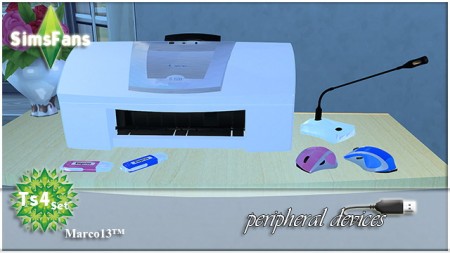 Peripheral Devices by Marco13 at Sims Fans