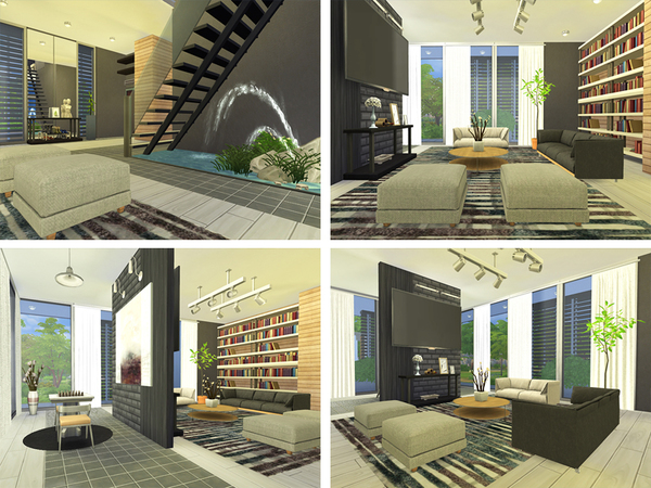 Sims 4 Dorota house by Rirann at TSR
