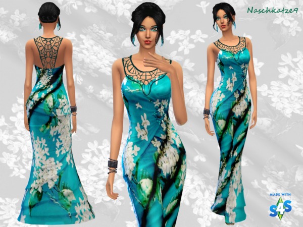Sims 4 Summer Party Dress by naschkatze9 at TSR