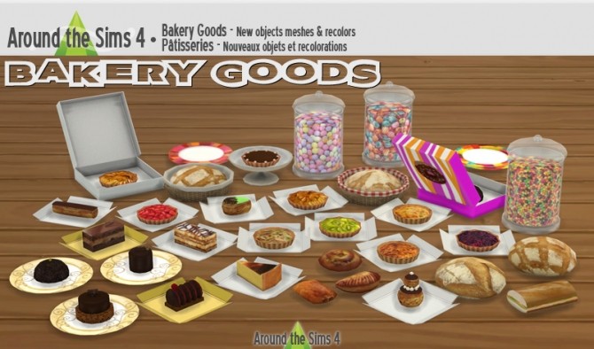 Sims 4 Bakery Goods at Around the Sims 4