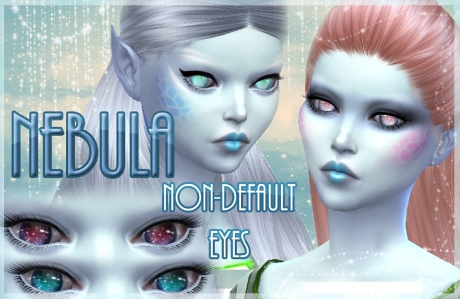 Sims 4 Nebula 10 Non Default Alien Eyes by kellyhb5 at Mod The Sims